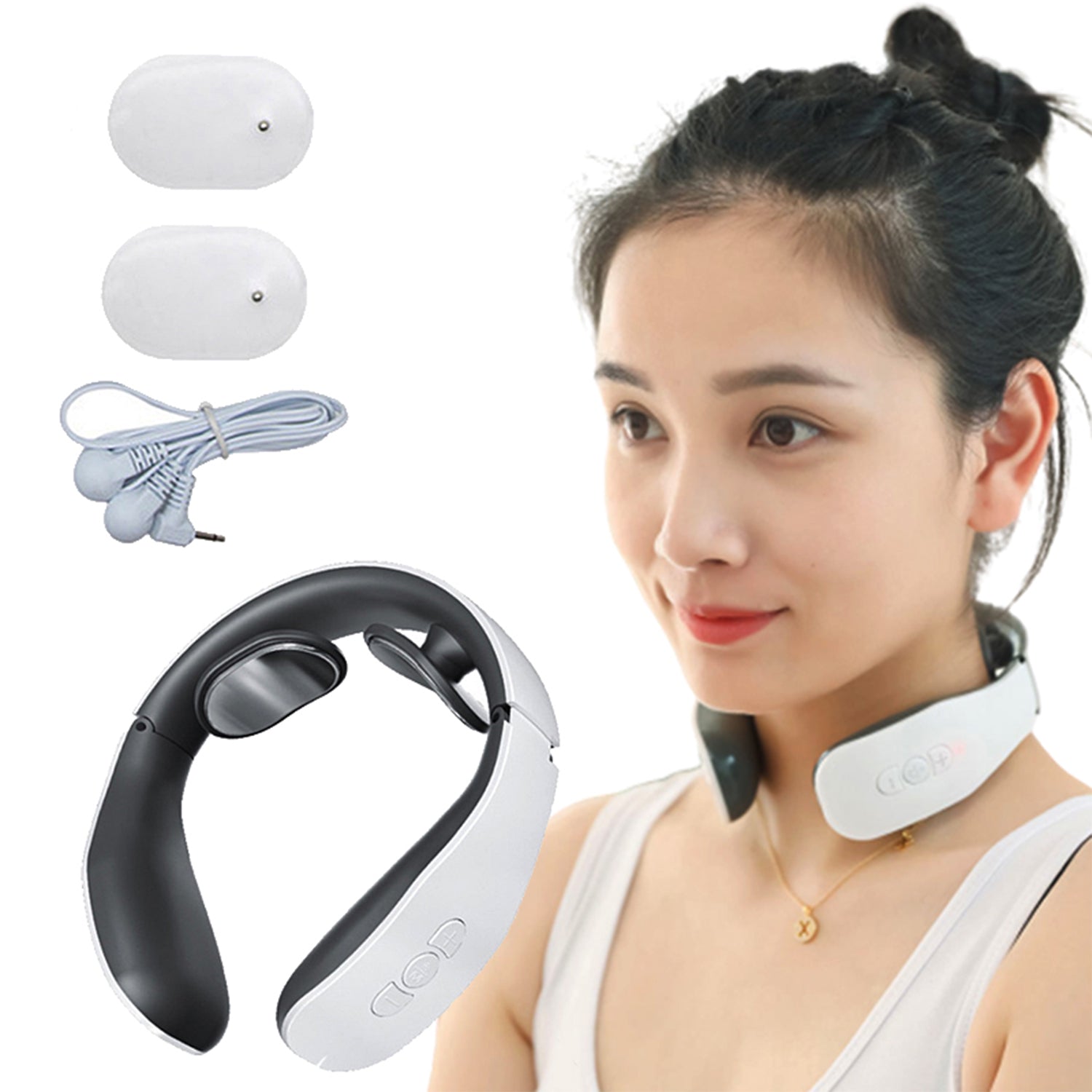 6199 Electric Neck Massager for Deep Tissue Pain Relief Cervical Vertebra Massager DeoDap 6199 Electric Neck Massager for Deep Tissue Pain Relief Cervical Vertebra Massager DeoDap